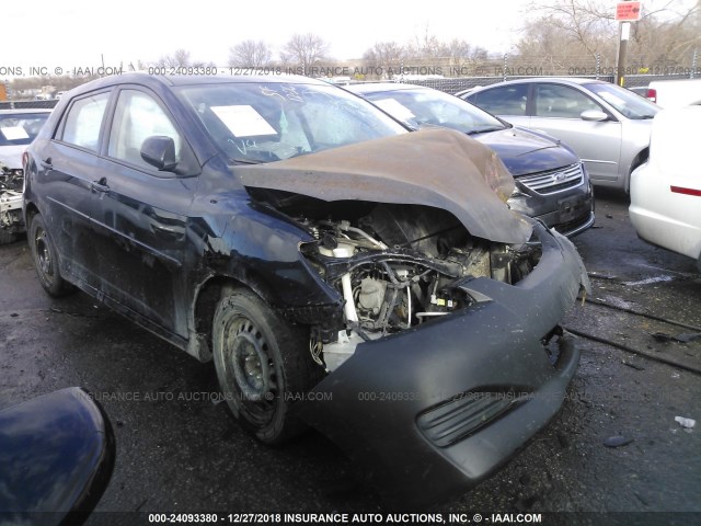 2T1KU4EE8DC078045 - 2013 TOYOTA COROLLA MATRIX  BLACK photo 1