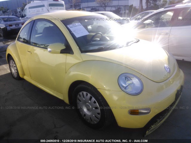 3VWBK21C84M402999 - 2004 VOLKSWAGEN NEW BEETLE GL 黄色 照片 1