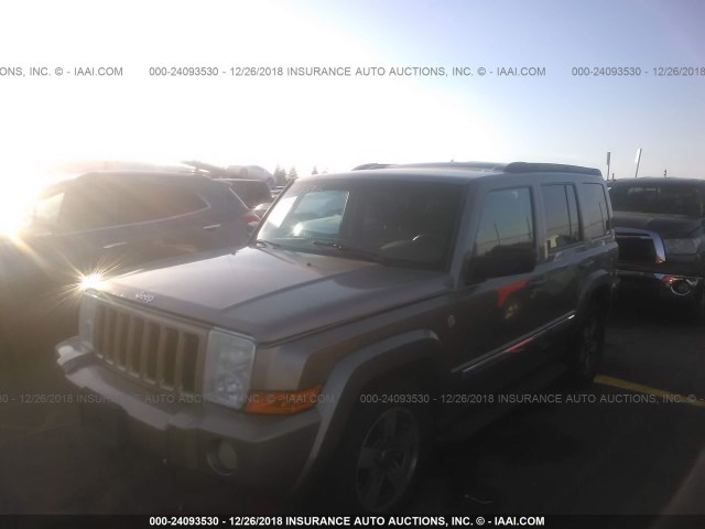 1J8HG48N36C266912 - 2006 JEEP COMMANDER Qəhvəyi foto 2