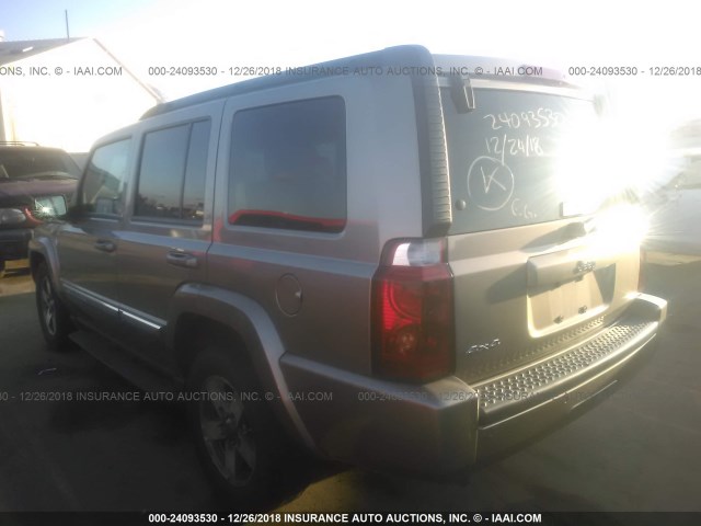 1J8HG48N36C266912 - 2006 JEEP COMMANDER Qəhvəyi foto 3