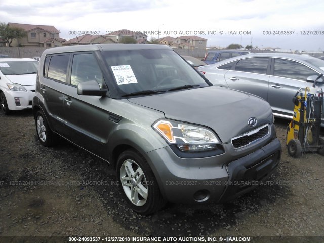 KNDJT2A20B7238237 - 2011 KIA SOUL +/!/SPORT GRAY photo 1