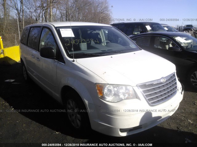 2A4RR4DEXAR103972 - 2010 CHRYSLER TOWN & COUNTRY LX YELLOW photo 1