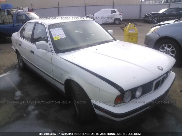 WBAHD231XK2091547 - 1989 BMW 535 I AUTOMATIC WHITE photo 1