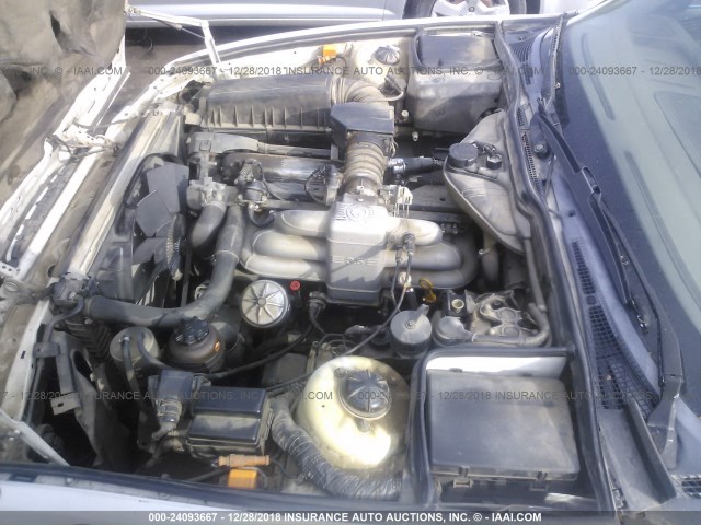 WBAHD231XK2091547 - 1989 BMW 535 I AUTOMATIC WHITE photo 10