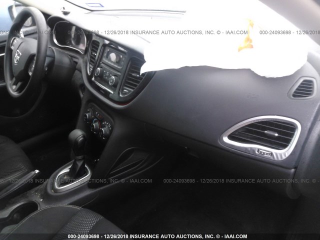 1C3CDFBB8FD128480 - 2015 DODGE DART SXT BLACK photo 5