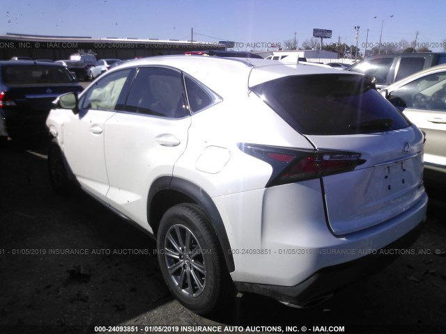 JTJYARBZ9H2066608 - 2017 LEXUS NX 200T/BASE/F SPORT WHITE photo 3