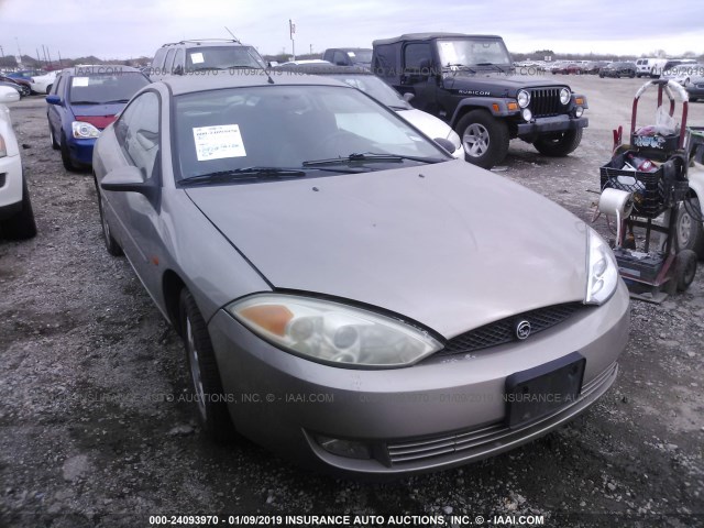 1ZWFT61L725624549 - 2002 MERCURY COUGAR V6/SPORT BEIGE photo 1