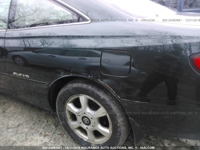 2T1CF22P5XC161168 - 1999 TOYOTA CAMRY SOLARA SE/SLE Yaşıl foto 6