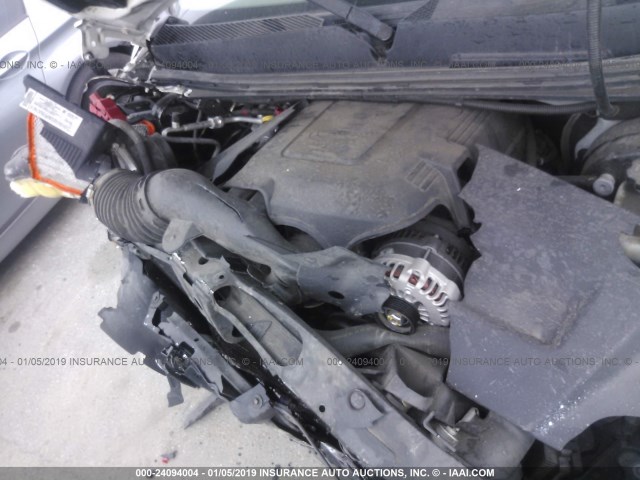 3GTEK13J68G235472 - 2008 GMC SIERRA K1500 WHITE photo 10