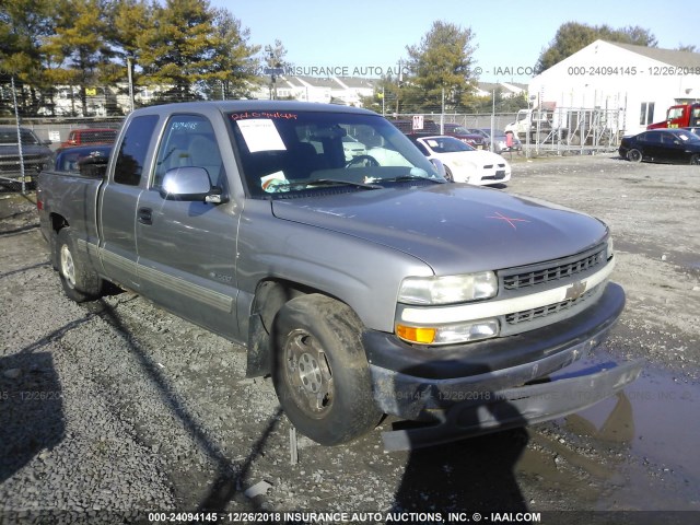 2GCEC19WXX1292510 - 1999 CHEVROLET SILVERADO C1500 GRAY photo 1