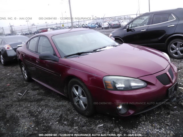 2G2WP552X61140359 - 2006 PONTIAC GRAND PRIX წითელი ფოტო 1