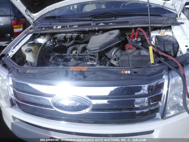 2FMDK49C28BA19722 - 2008 FORD EDGE LIMITED WHITE photo 6