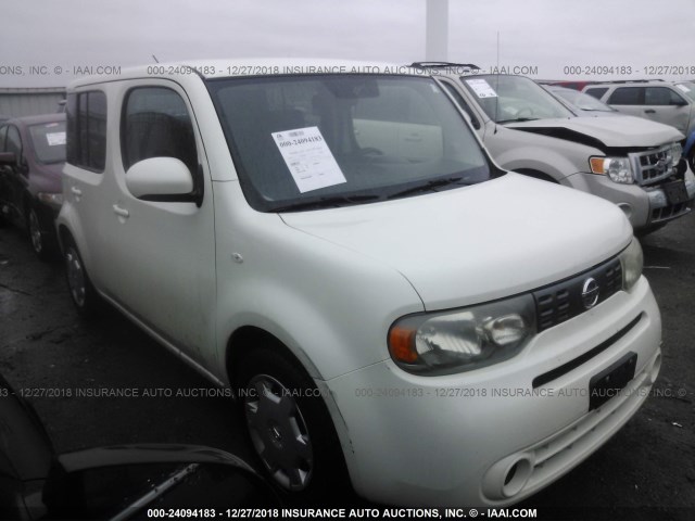 JN8AZ2KR0AT156366 - 2010 NISSAN CUBE S/SL/KROM WHITE photo 1