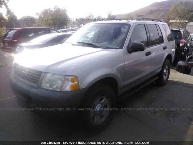 1FMZU62E74UB66050 - 2004 FORD EXPLORER XLS/XLS SPORT SILVER photo 2