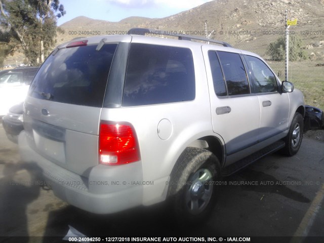 1FMZU62E74UB66050 - 2004 FORD EXPLORER XLS/XLS SPORT SILVER photo 4