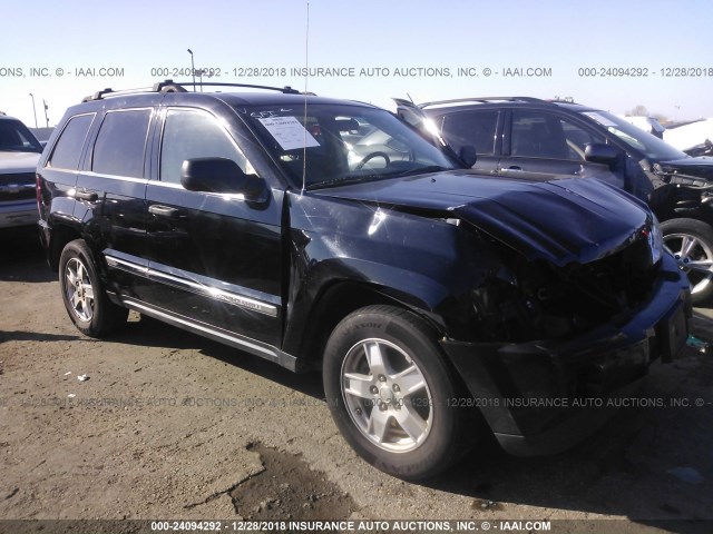 1J8GS48K56C155648 - 2006 JEEP GRAND CHEROKEE LAREDO/COLUMBIA/FREEDOM 黑色 照片 1