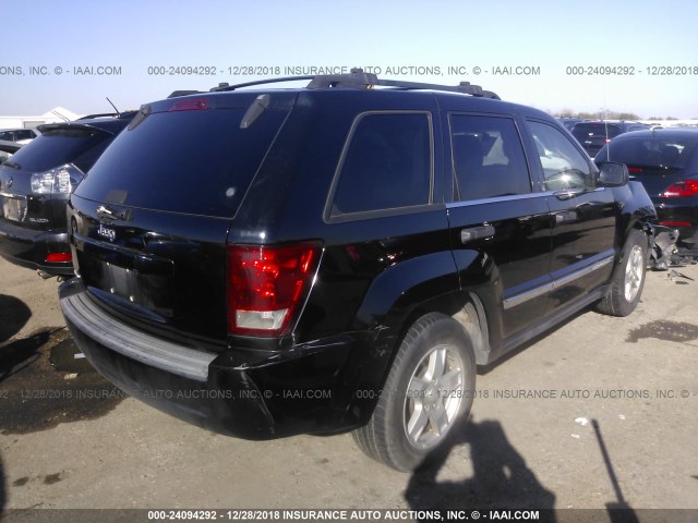 1J8GS48K56C155648 - 2006 JEEP GRAND CHEROKEE LAREDO/COLUMBIA/FREEDOM 黑色 照片 4