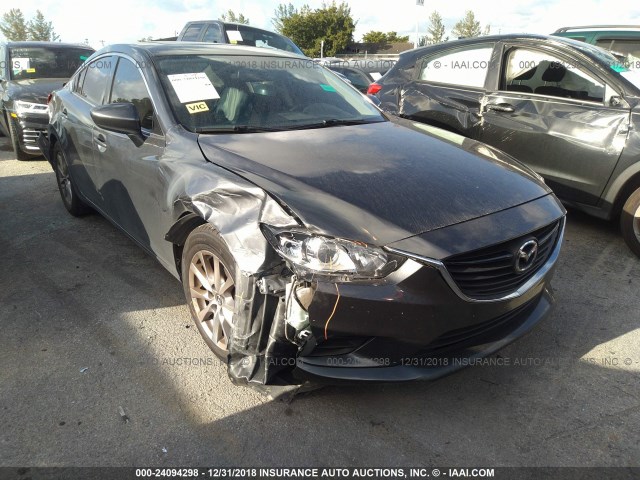 JM1GJ1U60E1142656 - 2014 MAZDA 6 SPORT GRAY photo 1