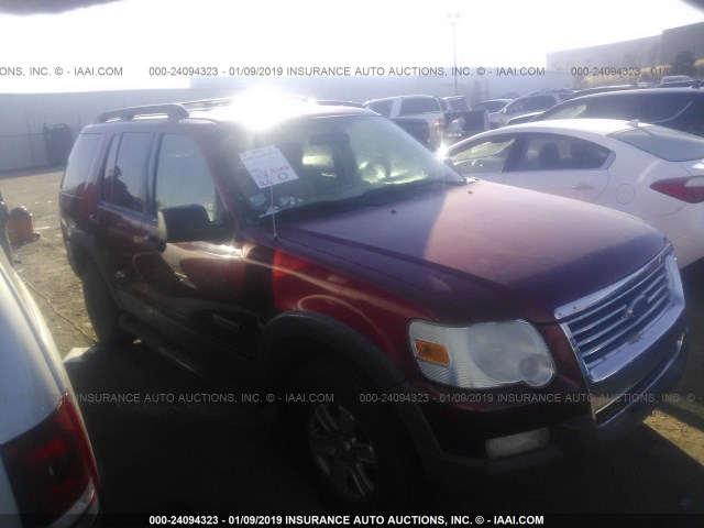 1FMEU73E56UB66750 - 2006 FORD EXPLORER XLT RED photo 1