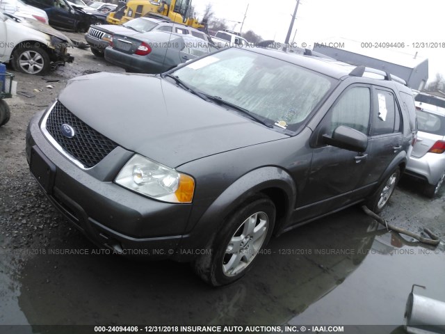 1FMZK06176GA15141 - 2006 FORD FREESTYLE LIMITED GRAY photo 2
