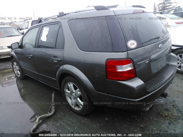 1FMZK06176GA15141 - 2006 FORD FREESTYLE LIMITED GRAY photo 3