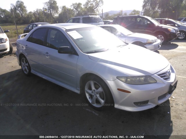 1YVHP80D335M01530 - 2003 MAZDA 6 SILVER photo 1