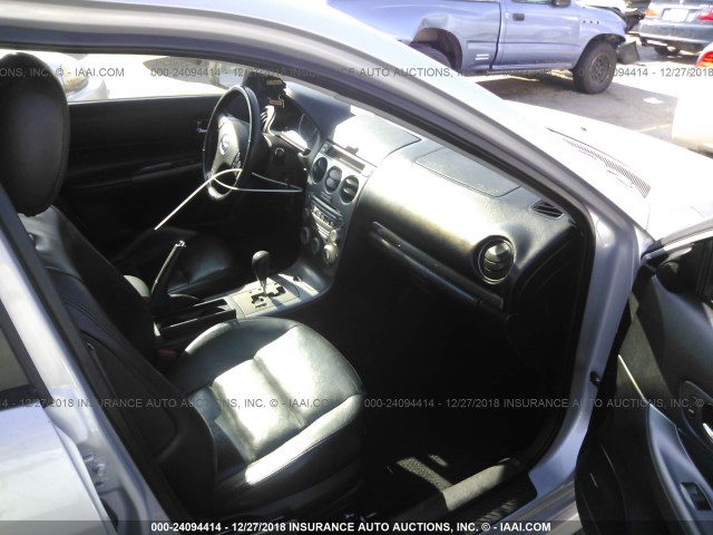 1YVHP80D335M01530 - 2003 MAZDA 6 SILVER photo 5