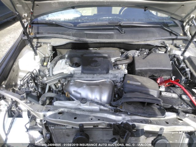 4T1BF1FK1FU106461 - 2015 TOYOTA CAMRY LE/XLE/SE/XSE TAN photo 10