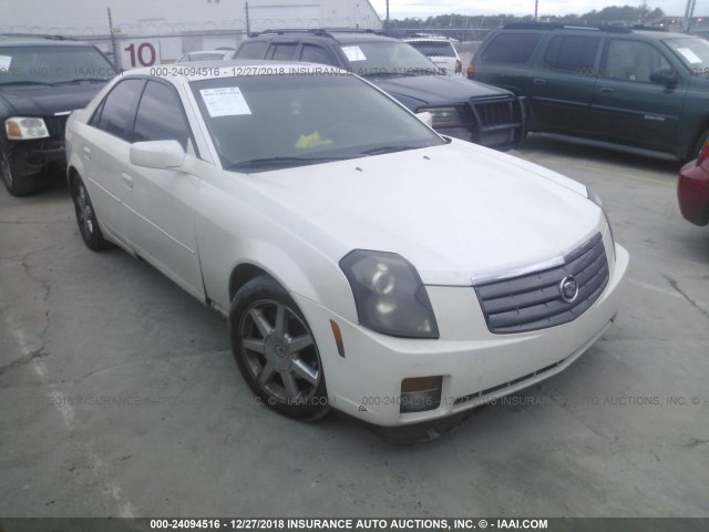 1G6DP567X50170472 - 2005 CADILLAC CTS HI FEATURE V6 WHITE photo 1