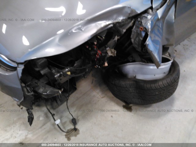 KMHDH4AE3BU081272 - 2011 HYUNDAI ELANTRA GLS/LIMITED SILVER photo 6