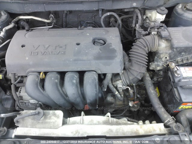 2T1BR32E06C632083 - 2006 TOYOTA COROLLA CE/LE/S GRAY photo 10