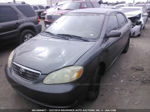 2T1BR32E06C632083 - 2006 TOYOTA COROLLA CE/LE/S GRAY photo 2