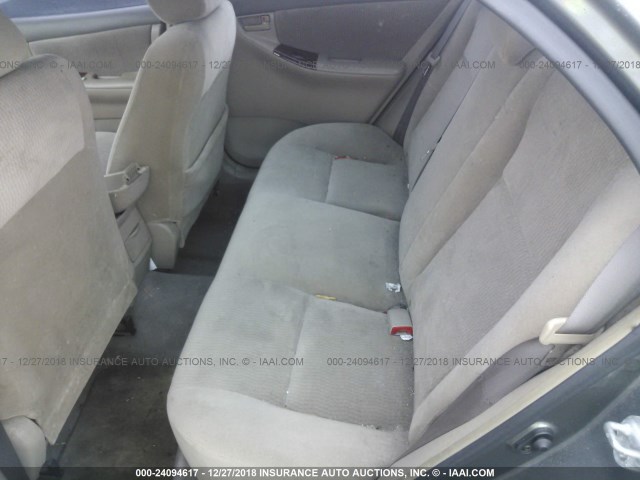 2T1BR32E06C632083 - 2006 TOYOTA COROLLA CE/LE/S GRAY photo 8