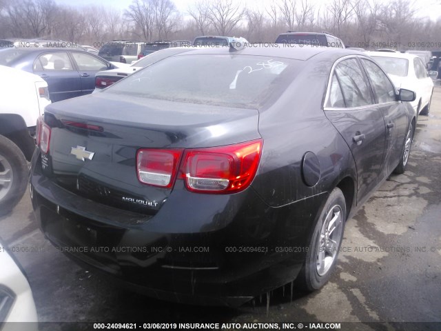 1G11C5SL4FF207330 - 2015 CHEVROLET MALIBU 1LT BLACK photo 4