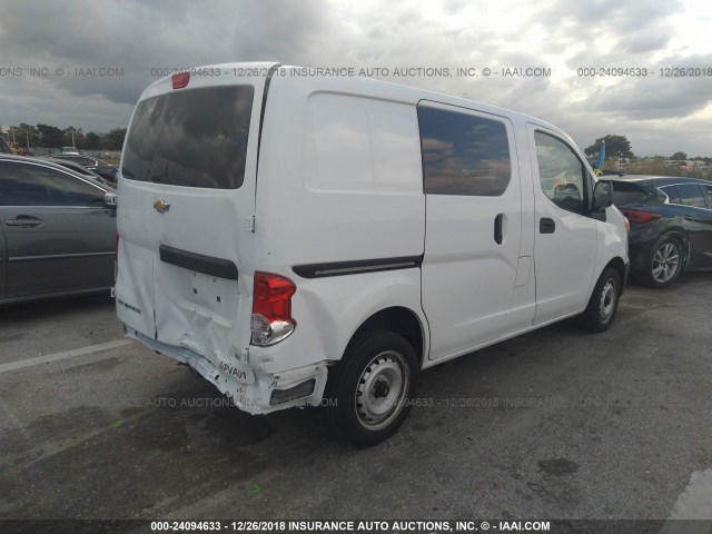 3N63M0ZN5HK702333 - 2017 CHEVROLET CITY EXPRESS LT WHITE photo 6