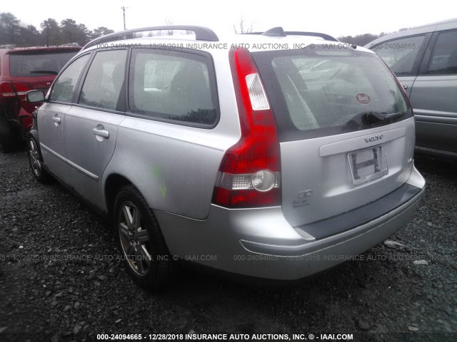 YV1MW382862198048 - 2006 VOLVO V50 2.4I SILVER photo 3