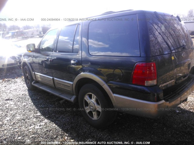 1FMPU17L14LA08732 - 2004 FORD EXPEDITION EDDIE BAUER BLACK photo 3