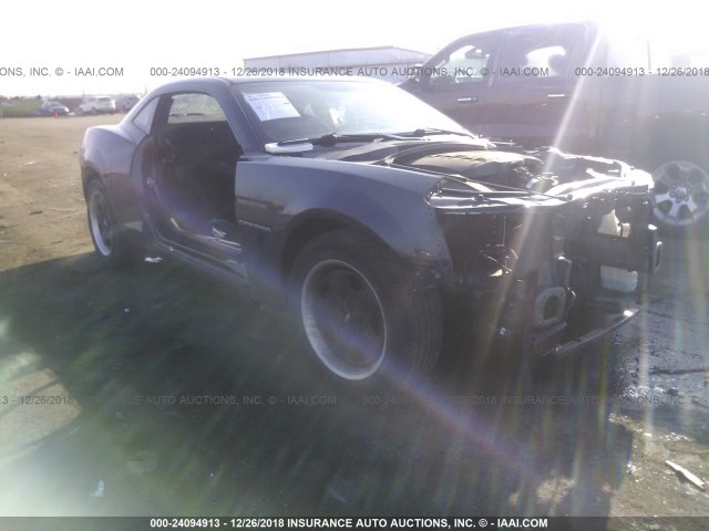 2G1FA1E36D9136492 - 2013 CHEVROLET CAMARO LS BLUE photo 6