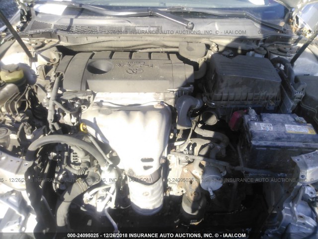 4T1BF3EK1BU642088 - 2011 TOYOTA CAMRY SE/LE/XLE 银色 照片 10