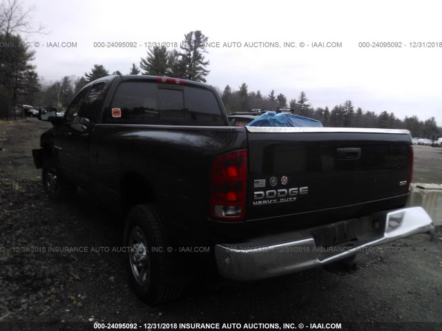 3D7LU38614G153375 - 2004 DODGE RAM 3500 ST/SLT BLACK photo 3