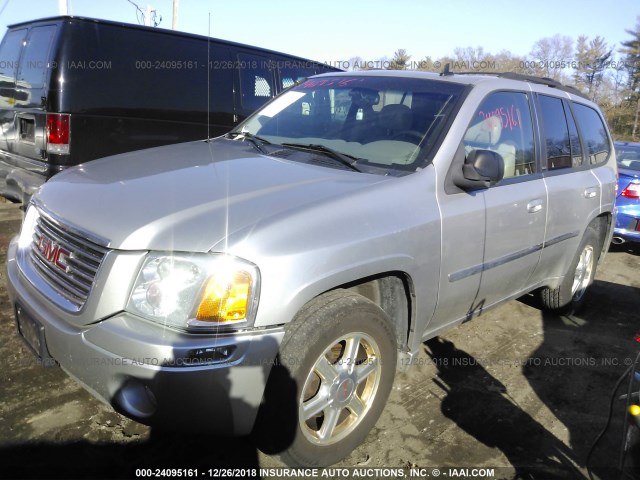 1GKDT13S272286822 - 2007 GMC ENVOY SILVER photo 2