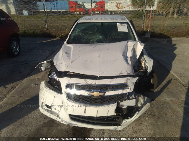 1G11B5SA4DF184369 - 2013 CHEVROLET MALIBU LS 白色 照片 6