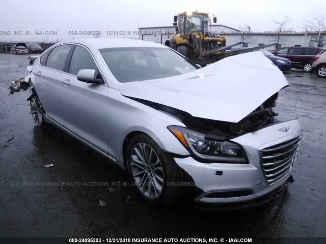 KMHGN4JE2HU168787 - 2017 GENESIS G80 PREMIUM/ULTIMATE SILVER photo 1