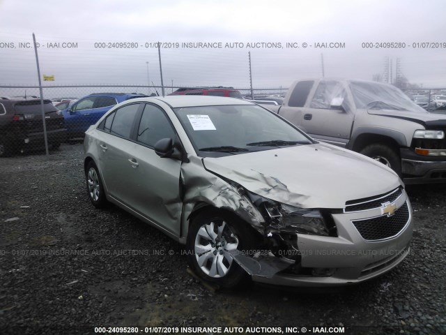 1G1PA5SH9E7129230 - 2014 CHEVROLET CRUZE LS Champagne photo 6