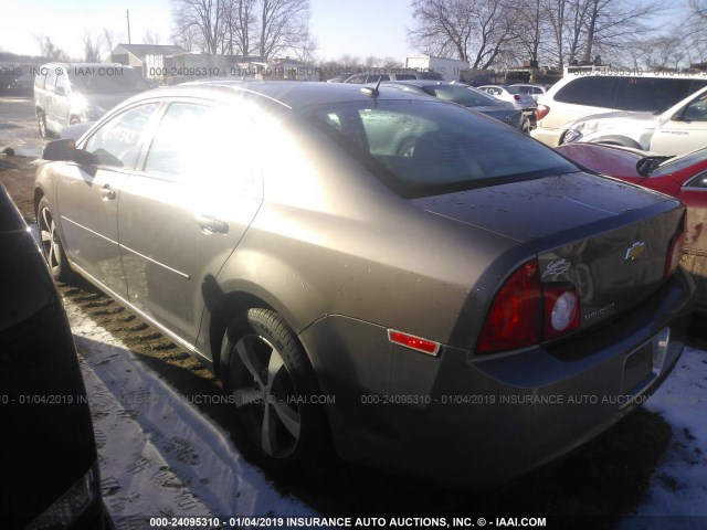 1G1ZC5E19BF387816 - 2011 CHEVROLET MALIBU 1LT 棕色 照片 3