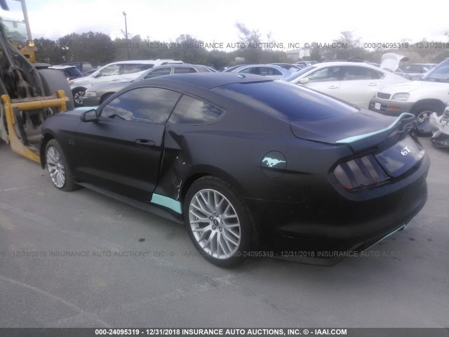 1FA6P8CF9G5263689 - 2016 FORD MUSTANG GT GRAY photo 3