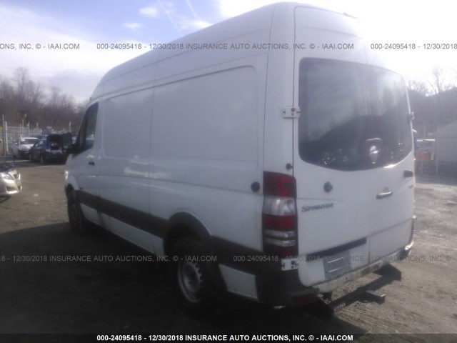 WDYPE745275222166 - 2007 FREIGHTLINER Sprinter 2500 WHITE photo 3