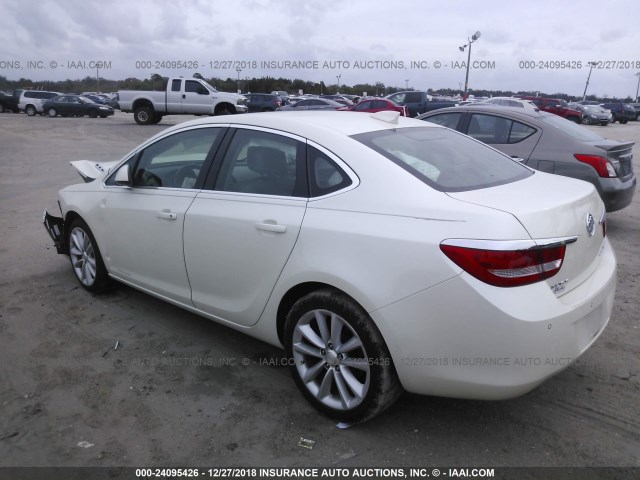 1G4PR5SK3F4104589 - 2015 BUICK VERANO CONVENIENCE WHITE photo 3