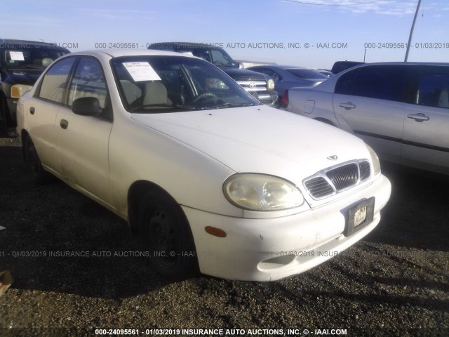 KLATA5264YB520900 - 2000 DAEWOO LANOS S WHITE photo 6