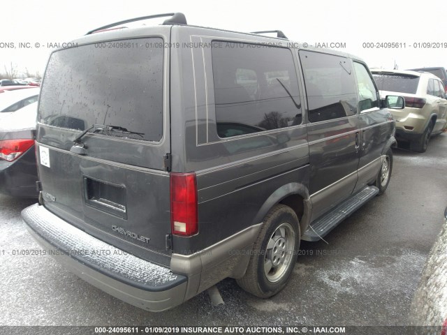 1GNDM19X93B107379 - 2003 CHEVROLET ASTRO GRAY photo 4